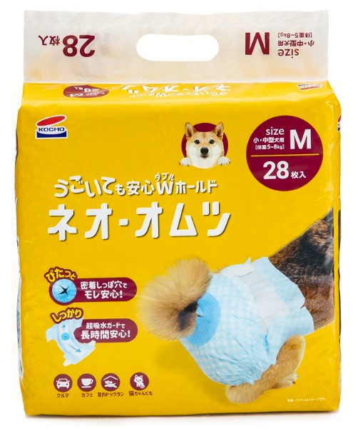 【同梱不可】【8個仕掛ける】コーチョー ネオルーライフ ネオ・オムツ M 28枚