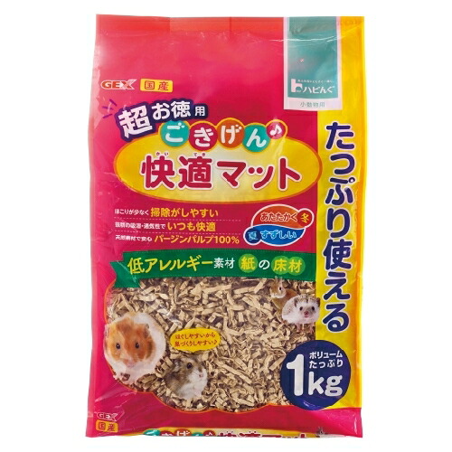 ジェックス 【同梱不可】【8個セット】ジェックス ごきげん快適マット超お徳用1.0kg