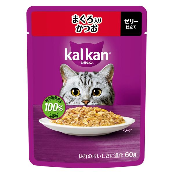 【同梱不可】【120個仕掛ける】マースジャパン カルカンパウチ まぐろ入り口・入口かつお 60g