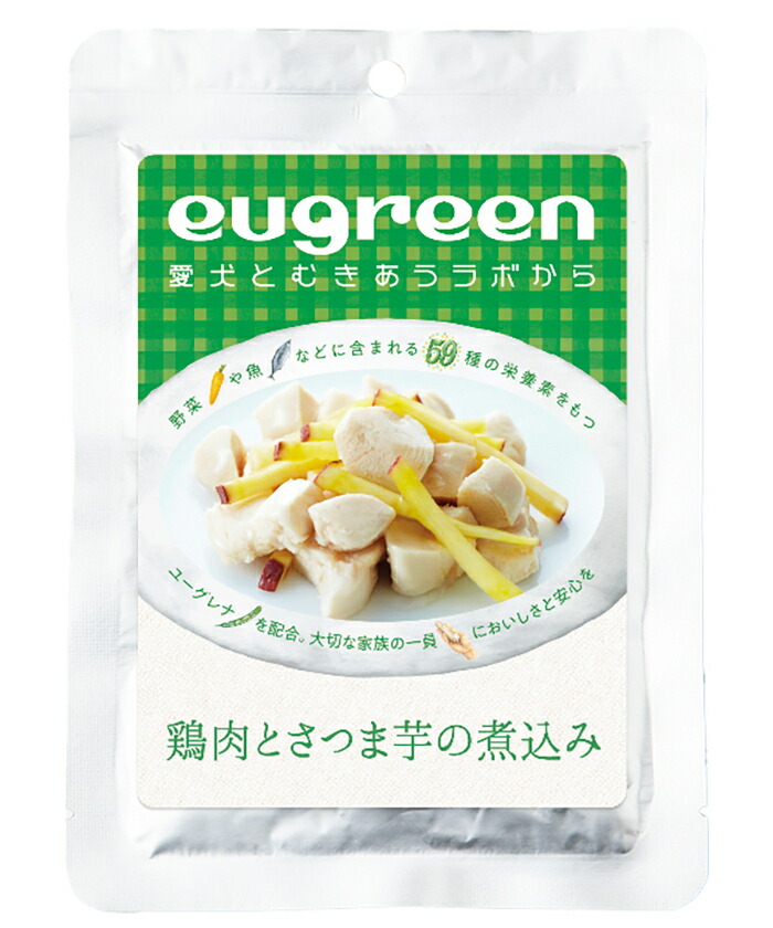 【同梱不可】【10個セット】 阪急ハロードッグ eugreen お惣菜 鶏肉とさつま芋の煮込み 100g
