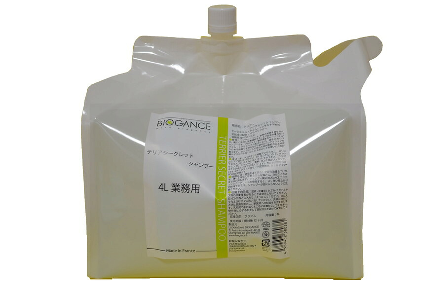 【同梱不可】【4個仕掛ける】ＩＮＯ テリア・シークレットシャンプー４Ｌ