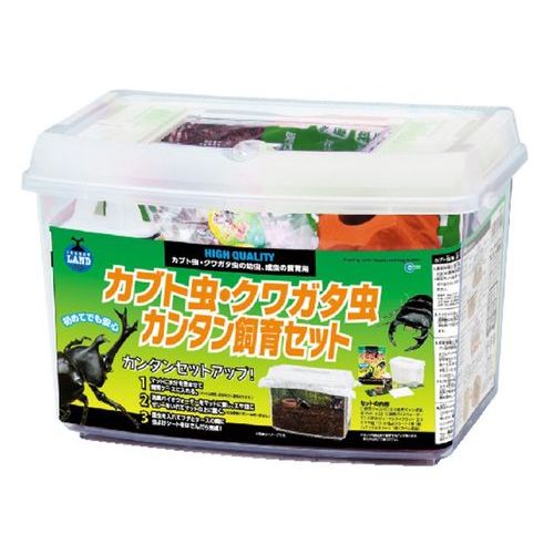 【同梱不可】【3個セット】マルカン カブト虫・クワガタ虫カンタン飼育セット