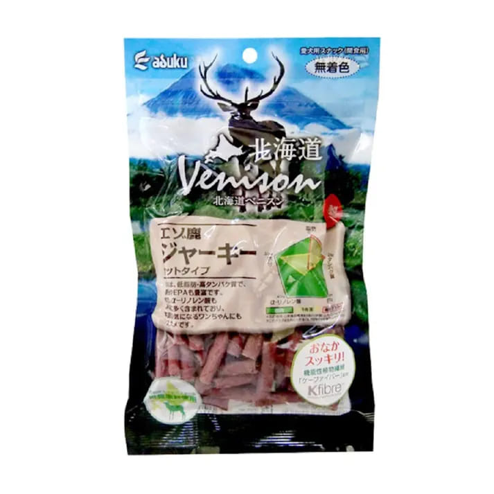 【同梱不可】【30個仕掛ける】アスク 北海道ベニスンエゾ鹿ジャーキースティック１５０ｇ