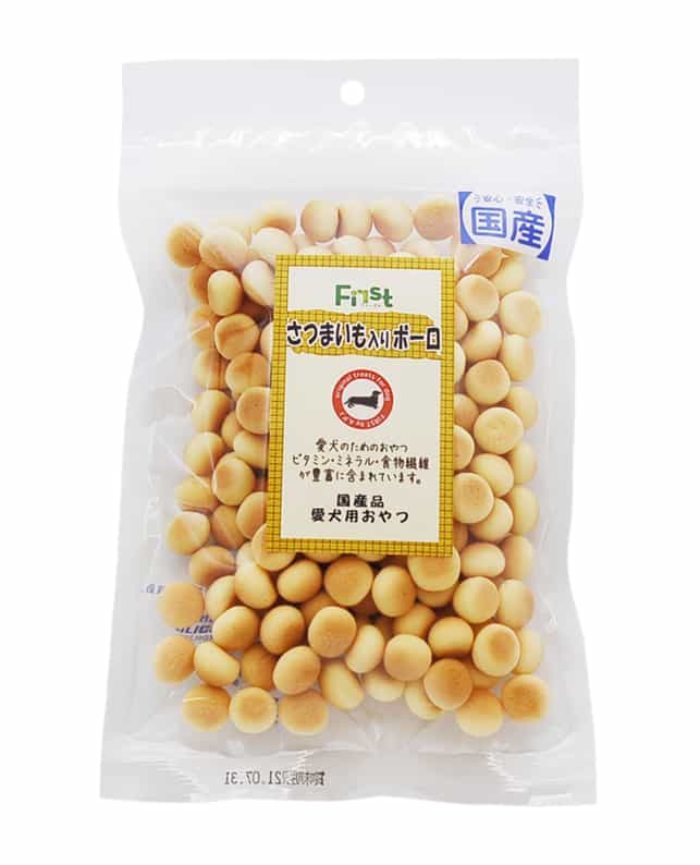 【同梱不可】【12個セット】エースプロダクツ さつまいも入りボーロ８０ｇ