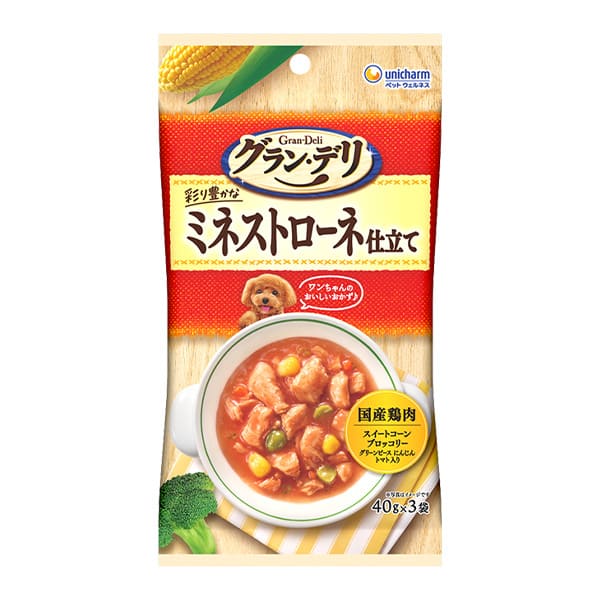 【同梱不可】【28個セット】ユニ・チャーム グラン・デリパウチシチュー仕立て４０ｇ&times;３個｜スペシャルスペース 7,739円
