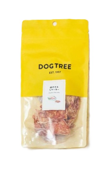 【同梱不可】【10個セット】ドッグツリー 鶏ささみジャーキー　Ｍ４５ｇ