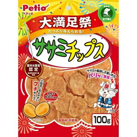 【同梱不可】 【30個書き割り】 ペティオ ササミチップス 大申し分なく祭１００ｇ