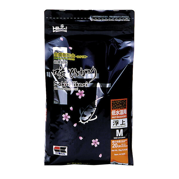 【同梱不可】【6個セット】株式会社キョーリン 咲ひかり 低水温用 浮 M粒2kg|スペシャルスペース