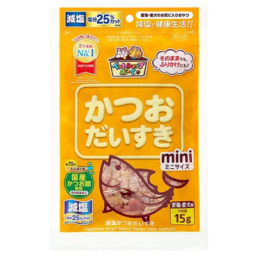 【同梱不可】【60個セット】マルトモ株式会社 減塩かつおだいすきミニ１５ｇ