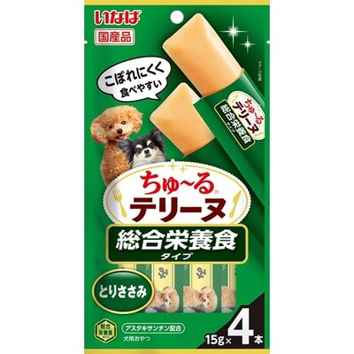 【同梱不可】【36個書き割り】いなば愛玩動物ボンネット ちゅーるテリーヌ 取り入れる栄養素食印字機 とりささみ１５ｇ×４Ｐ