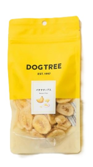 【同梱不可】【10個セット】ドッグツリー バナナチップス Ｍ６０ｇ
