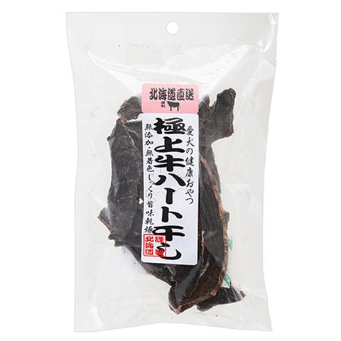 【同梱不可】【30個仕掛ける】Ｔ・Ｉ会社企業 飛び切り 牛ハート形干し５０ｇ