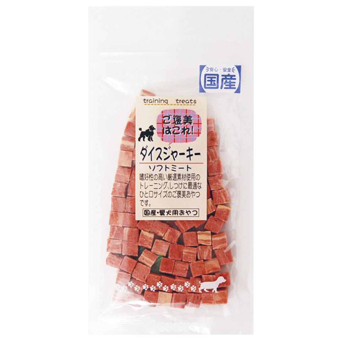 【同梱不可】【48個仕掛ける】エースプロダクツ ご褒奨金はこれ！ ダイスジャーキー ホンブルグ帽羶肉９０ｇ