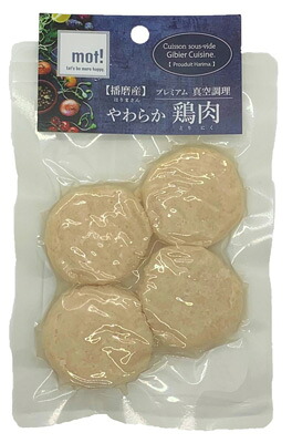 【同梱不可】【10個セット】 ＦＬＦ ｍｏｔ！　やわらか鶏肉　ささみハンバーグ６０ｇ