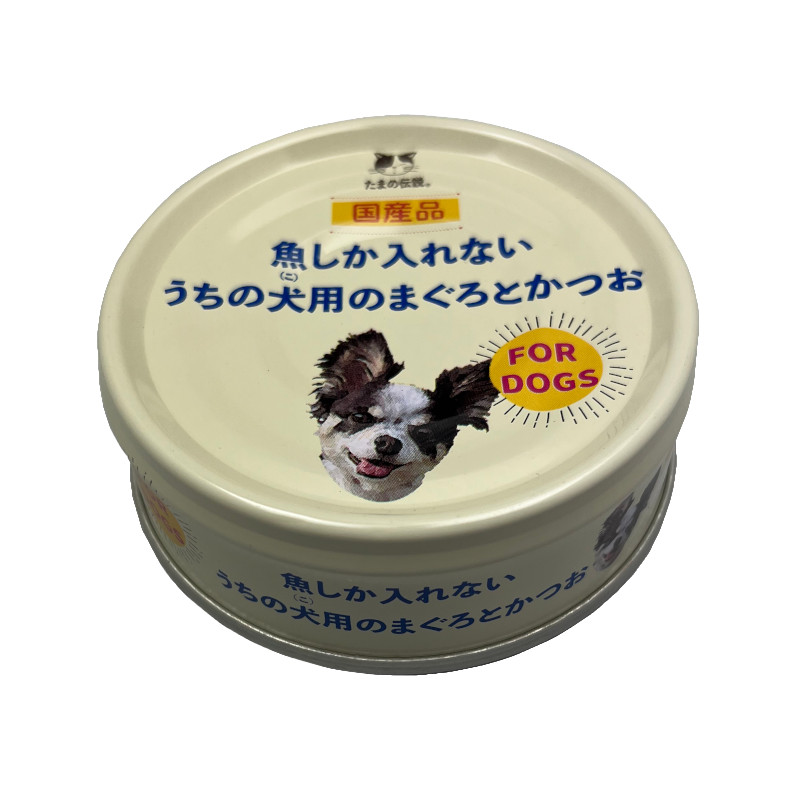 【同梱不可】【24個仕掛ける】ＳＴＩサンヨー  魚しか入れないうちの犬用身寄り缶 まぐろとかつお４００ｇ ドッグフード-ペット・ペットグッズ