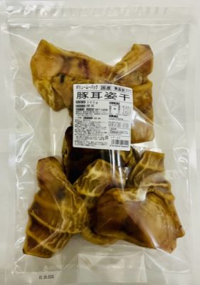 【同梱不可】【10個書き割り】マルジョー＆ウエフク 音の大きさ容器に並べる豚耳姿干３６０ｇ