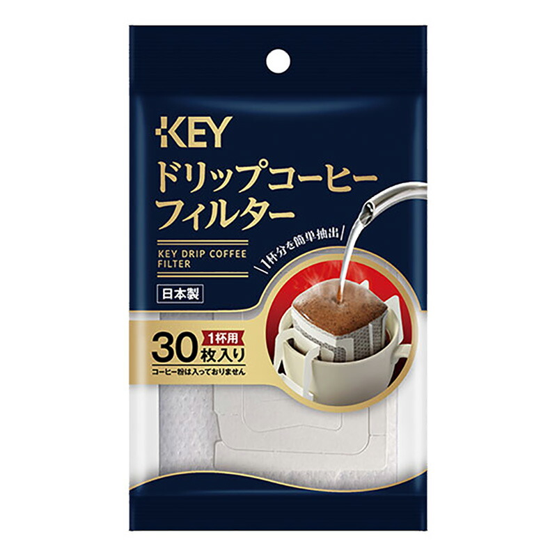 【36個書き割り】キーコーヒー ＫＥＹ ドリップ珈琲 水漉し ３０Ｐ 30枚