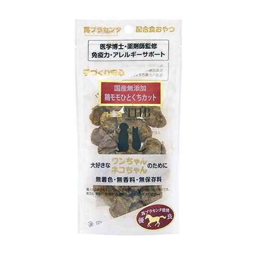 【同梱不可】【36個書き割り】ＴＨＢ ＪＡＰＡＮ 【健美】馬プラセンタ鶏桃ひとくち取りすてる 【犬用】４０ｇ