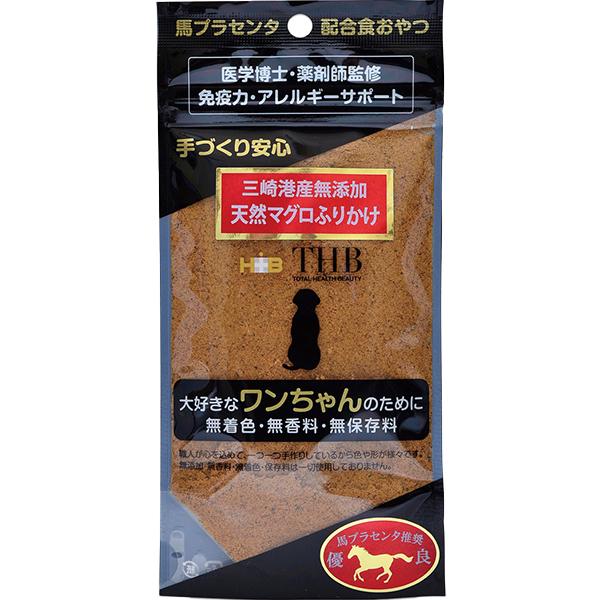 【同梱不可】【36個書き割り】ＴＨＢ ＪＡＰＡＮ 【健美】馬プラセンタ生まれながら鮪ふりかけ 【犬用】４０ｇ