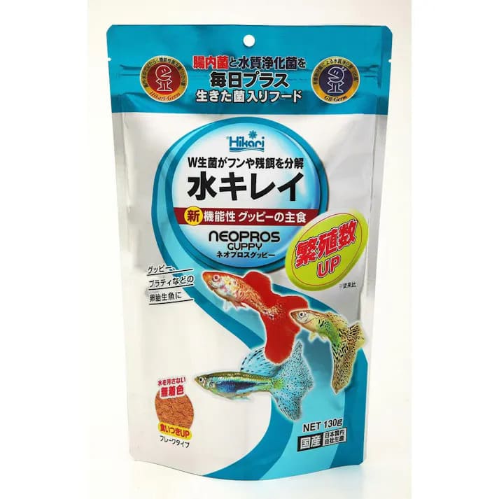【同梱不可】【30個書き割り】キョーリン ネオプロスグッピー１３０ｇ