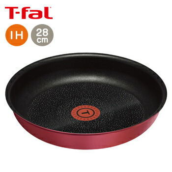 楽天市場 送料無料 インジニオ ネオihルビー エクセレンスフライパン28cm T Fal T Fal フライパン 調理 インジニオ Ih対応 Lf557b07b000 すまいのコンビニ