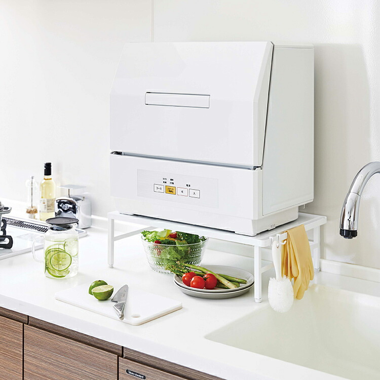 送料無料 伸縮食洗時幸運 コラム 竃元収納 食洗機置き土台 食洗機台 プロシジャ台 透間収納 シンク 山崎インダストリー Lf570b07b000 Cannes Encheres Com