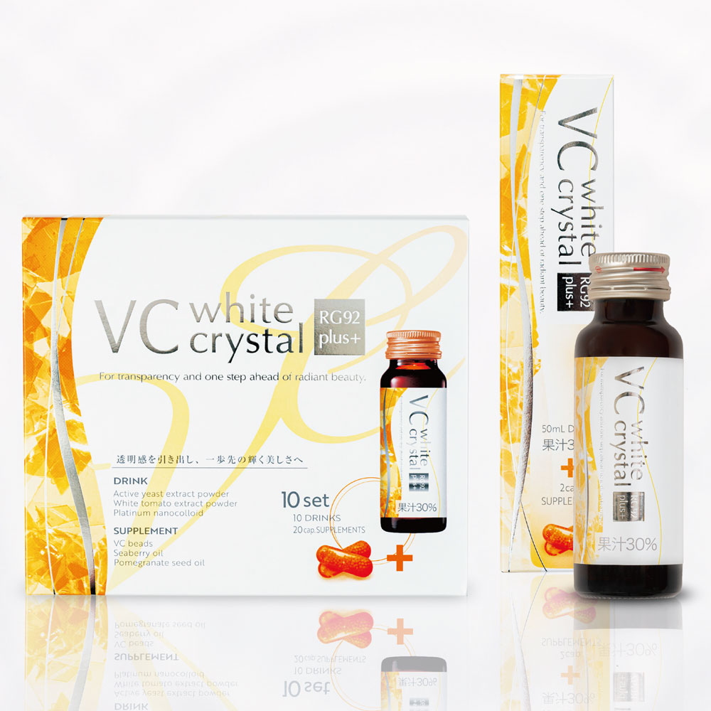 楽天市場】VC ホワイトクリスタル RG92plus ドリンク 50mL x 10