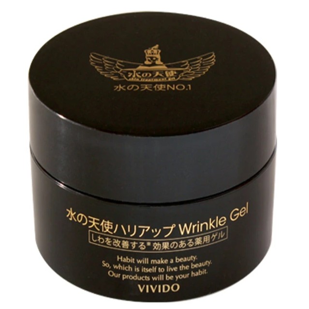水の天使 ハリアップ リンクルゲル 80g 【医薬部外品】Wrinkle Gel リンクルジェル オールインワンゲル オールインワンゲルジェル ナイアシンアミド シミ 美白 潤い 保湿 ハリ ツヤ 時短 株式会社美々堂 VIVIDO 正規品【送料無料/沖縄・離島除く】