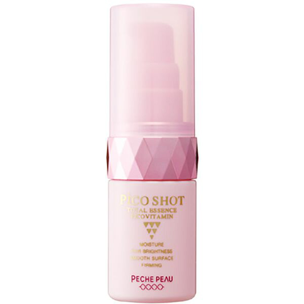 ピーチポウ ピコショット トータル エッセンス ピコビタミン 30mL しみ そばかす エイジングケア イオン導入 超音波 美顔機 エステティックサロン サロン 専売品 PECHE PEAU 正規品 送料無料｜美と健康のライフラボ
