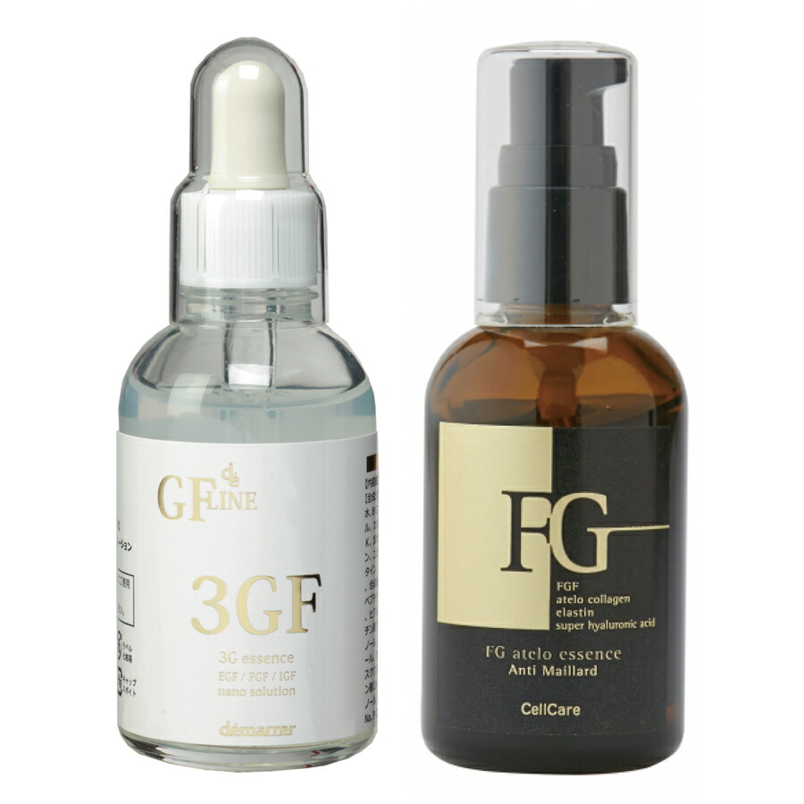 楽天市場】【2本セット】EGF 美容液 FGF IGF 原液 3GF エッセンス 60mL 2本 demarrer デマレ 化粧品 ヒアルロン酸  レチノール グロスファクター 成長因子 ハリ エイジングケア エレクトロポレーション イオン導入 ダーマペン ダーマローラー セルフ 美ST掲載  母の日 正規 ...