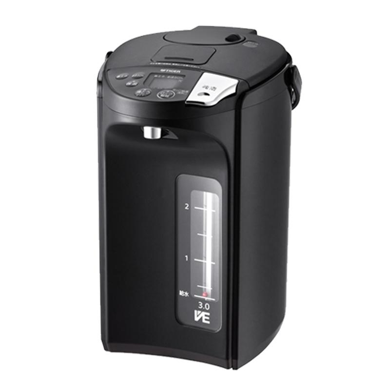 【4月11日入荷予定】【4/10エントリー＆条件達成で最大P7倍】TIGER タイガー PIS-G300-KE 蒸気レスVE電気まほうびん とく子さん 3.0L アーバンブラック【北海道・沖縄・離島配送不可】