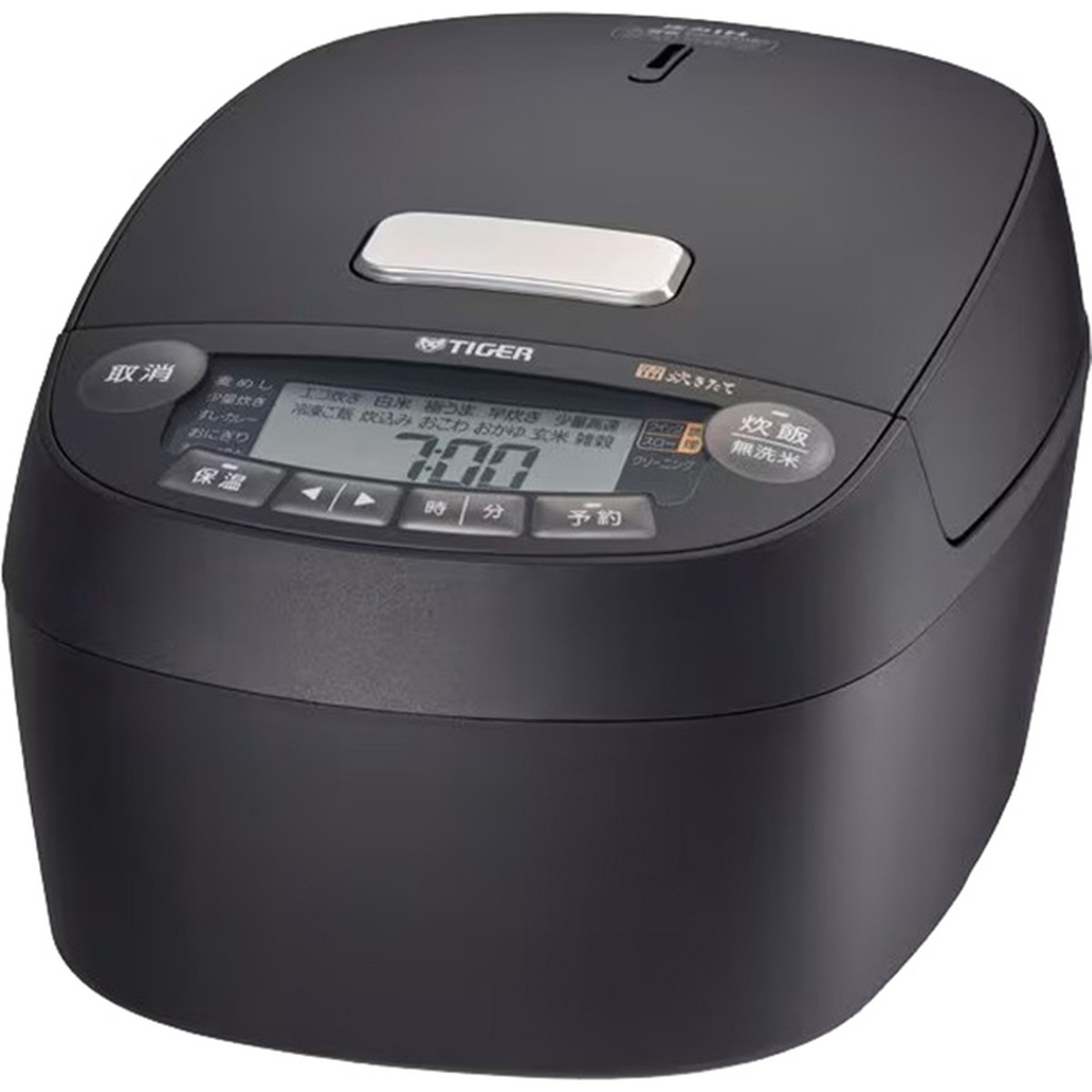 TIGER タイガー 炊飯器 炊きたて JPV-X100-KO 圧力IHジャー炊飯器 5.5合炊き オフブラック【北海道・沖縄・離島配送不可】|ライフマーケット店