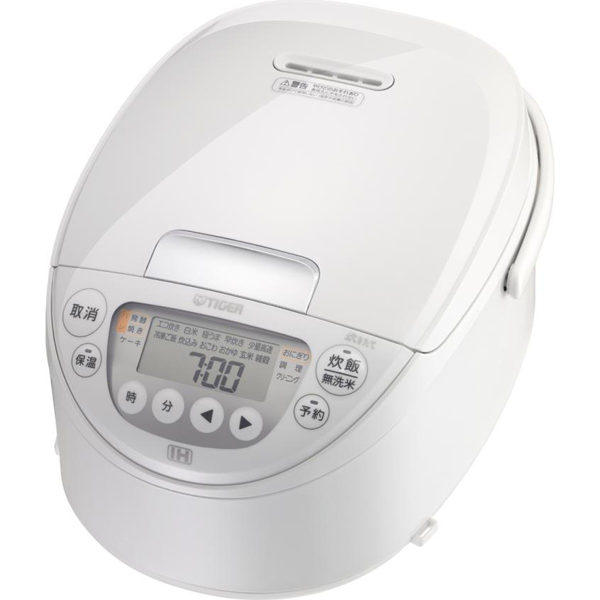 TIGER タイガー魔法瓶 IHジャー炊飯器 JPW-M100-WY 炊きたて 5.5合炊き ピュアホワイト【北海道・沖縄・離島送りとどける不可】