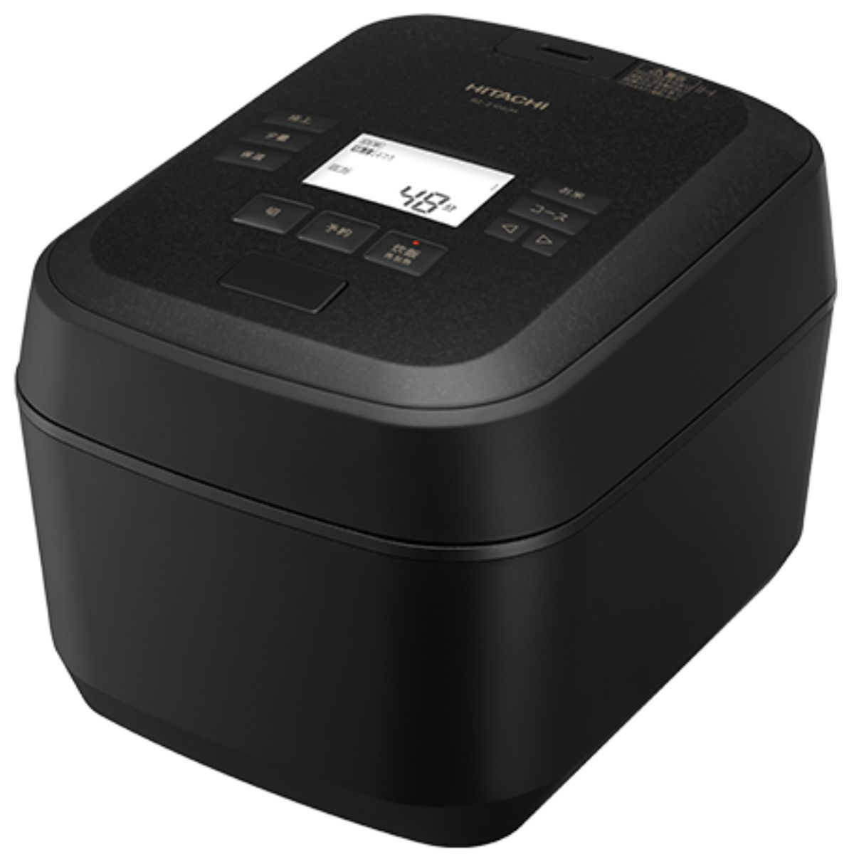 日立 HITACHI 圧力＆スチームIHタイプ 圧力IH炊飯器 ふっくら御膳 RZ-Z100JM-K 5.5合炊き 圧騰甘み炊き 蒸気カット 大火力沸騰鉄釜 漆黒【北海道・沖縄・離島配送不可】｜ライフマーケット店