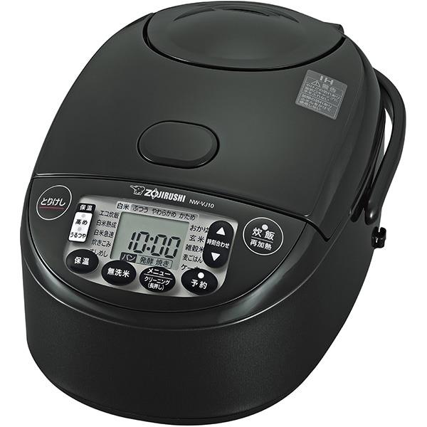 新品　象印　IH炊飯ジャー5.5合炊きNW-VJ10-BA 楽天市場】ZOJIRUSHI IH炊飯ジャー NW-VJ10-BA 5.5合炊き