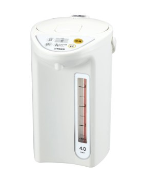 TIGER タイガー 電気ポット PDR-G401-W マイコン電動ポット 4L ホワイト【北海道・沖縄・離島配送不可】