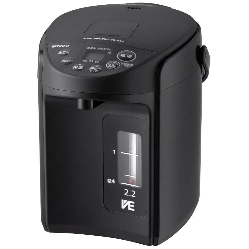 楽天市場】TIGER タイガー PIS-G220-KE 蒸気レスVE電気まほうびん 2.2L