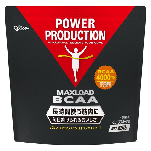 江崎グリコ パワープロダクション アミノ酸 マックスロードBCAA 850g グレープフルーツ(無果汁)グリコ POWER PRODUCTION マックスロード BCAA アミノ酸|ライフナビ
