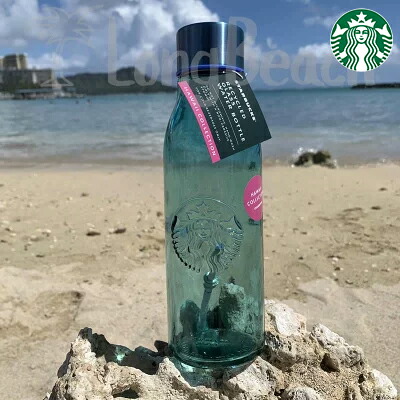 おまけ付きSTARBUCKS　海外限定 ウォーターボトル20oz　591ml Starbucks ウォーターボトル グリーン 720ml 2020 北米限定 | hn
