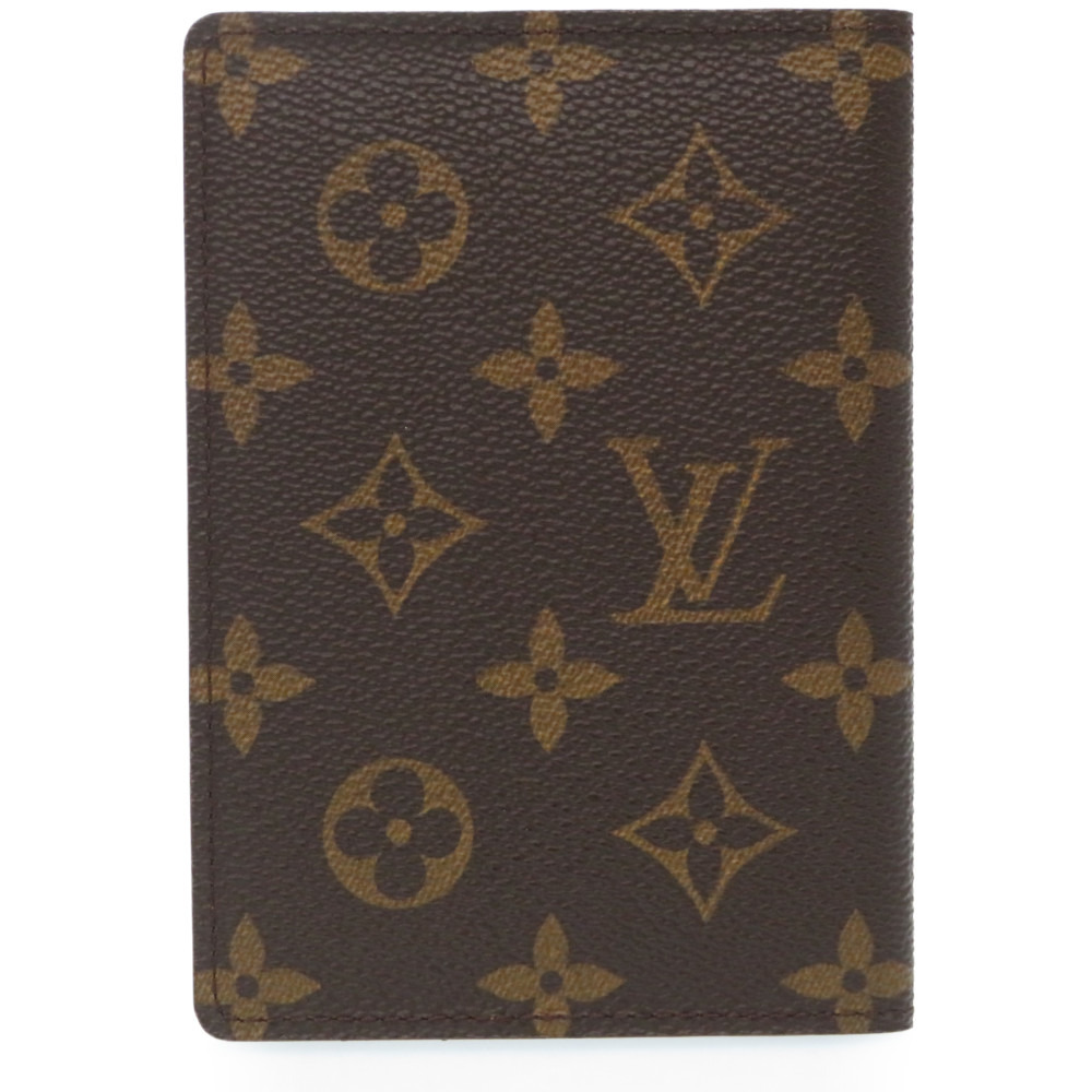【楽天市場】ルイヴィトン モノグラム クーヴェルテュール パスポートケース M60179 手帳カバー ブックカバー ノートカバー LV