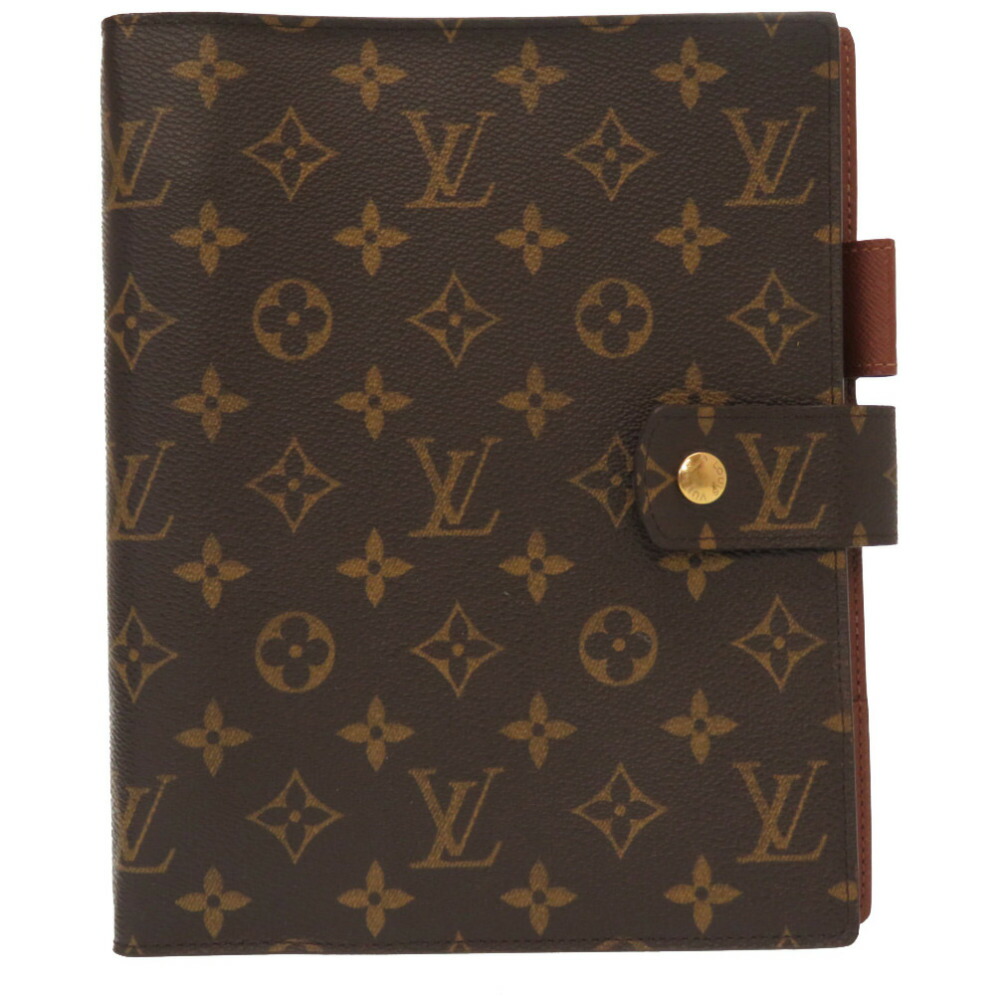 ｔｉｍｅ店 手帳 R106 ルイ 0106 R106 美品 手帳 中古 モノグラム Vuitton ｌｉｆｅ Lv アジェンダgm ルイ Louis 手帳カバー ヴィトン