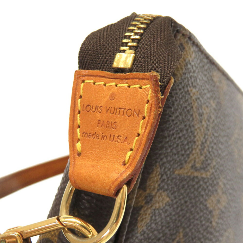 ルイ ヴィトン モノグラム ポシェット アクセソワ ル アクセサリーポーチ M ポーチ ハンドバッグ バッグ Lv 0018 中古 Louis Vuitton septicin Com