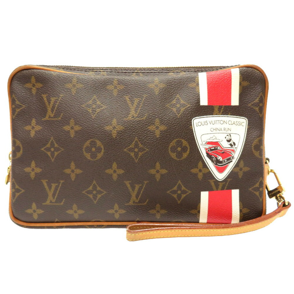 ルイ ヴィトン モノグラム パヴェル チャイナラン M セカンドバッグ バッグ クラッチバッグ Lv 0119 中古 Louis Vuitton Andapt Com