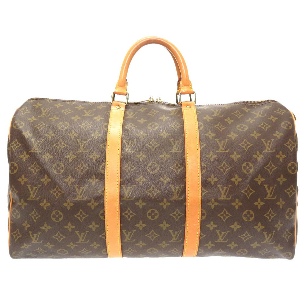 美品 ルイヴィトン モノグラム キーポル50 M41426 ボストンバッグ LV