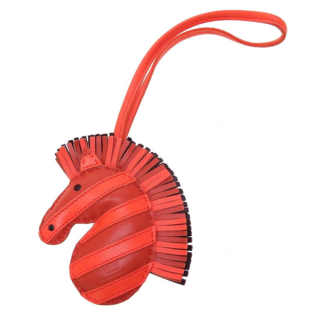 楽天市場】エルメス ジージーサバンナ バッグチャーム キーホルダー