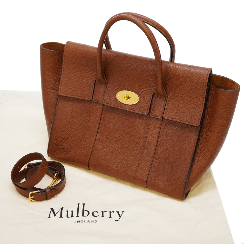 専用】✨️美品✨️ Mulberry ベイズウォーター トートバッグ ボルドー-