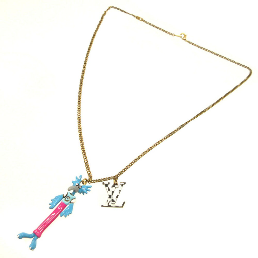 ルイ・ヴィトン ネックレス ペンダント イニシャル LVウッド MP2780 楽天市場】【美品】ルイヴィトン【LOUIS VUITTON】MP2780