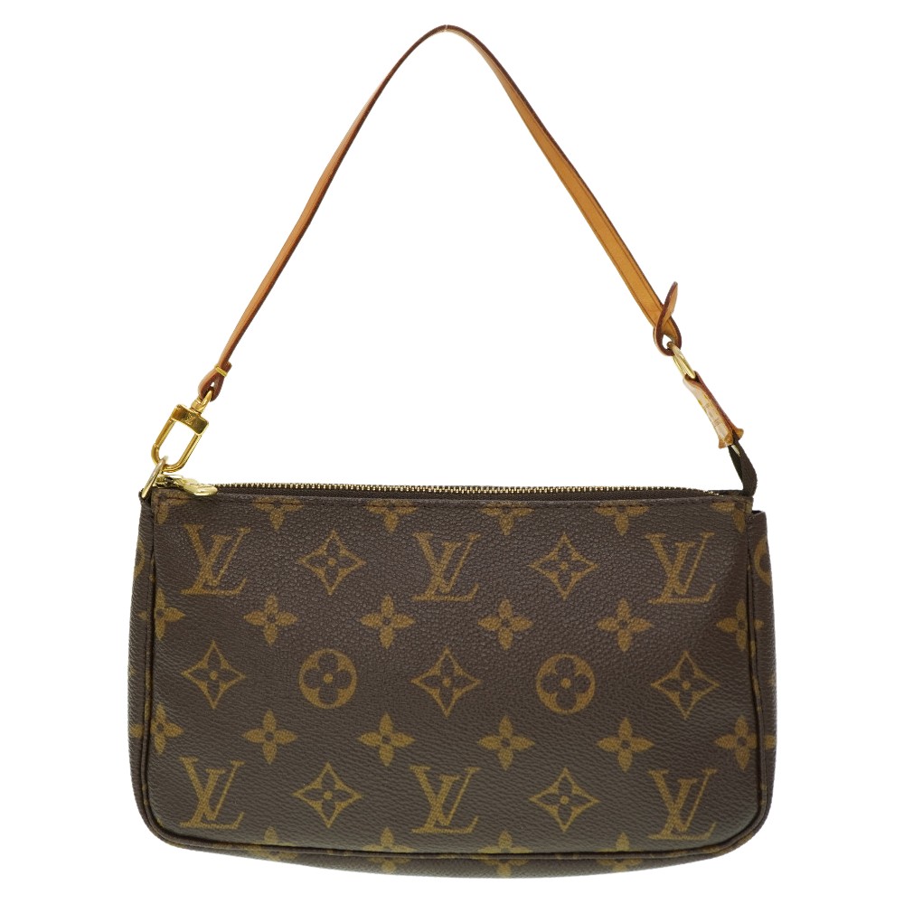ルイヴィトン モノグラム アクセソワール ポーチ M51980 ブラウン LV 0085【中古】LOUIS VUITTON｜ＬＩＦＥ ＴＩＭＥ店
