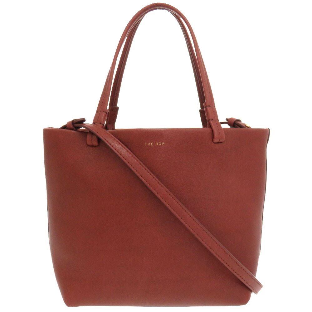【関税込み】The Row ブラウン スモール To Go トートバッグ Small To Go Tote ヌバック製のバッグ タン – The Row
