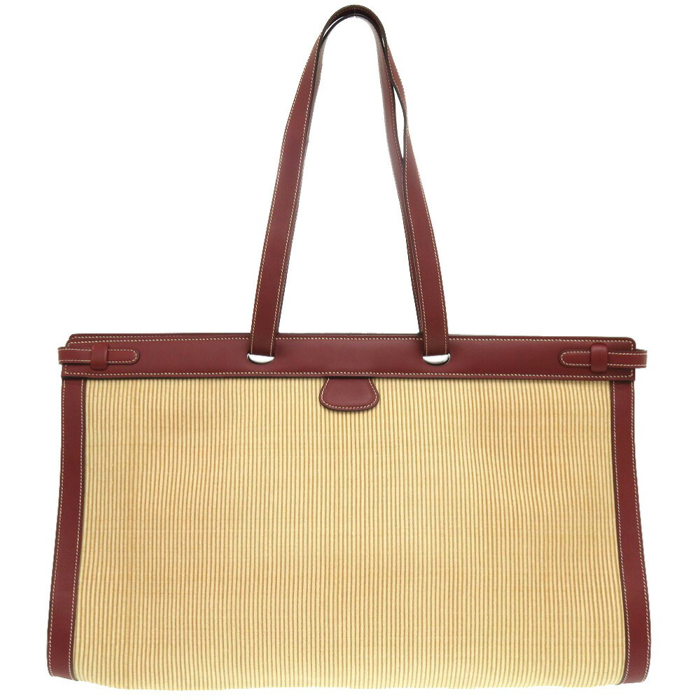 エルメス ミュゾー クリノラン ヴォーシャモニー ルージュアッシュ □D目じるし トートバッグ 1013 【中古】 HERMES